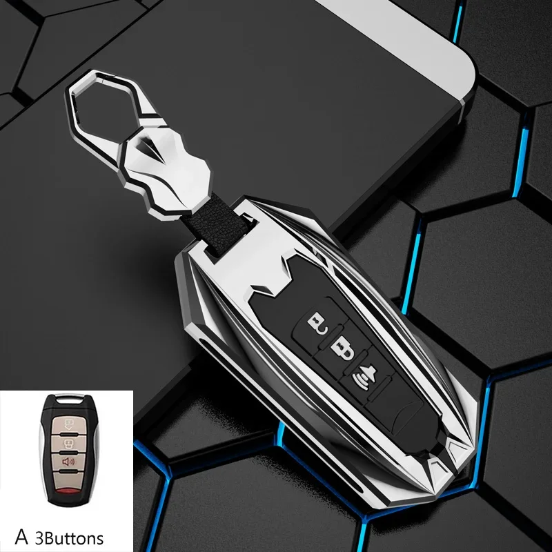 Чехол для автомобильного ключа из цинкового сплава чехол GWM P Series пикапа Great Wall POER