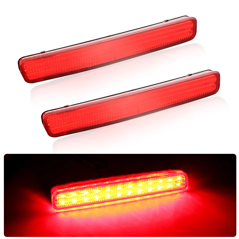 

Комплект Из 2 Красных Светодиодных Задних Противотуманных Фонарей Для Toyota Prius V 40, Noah/VOXY 80, Esquire, Spade