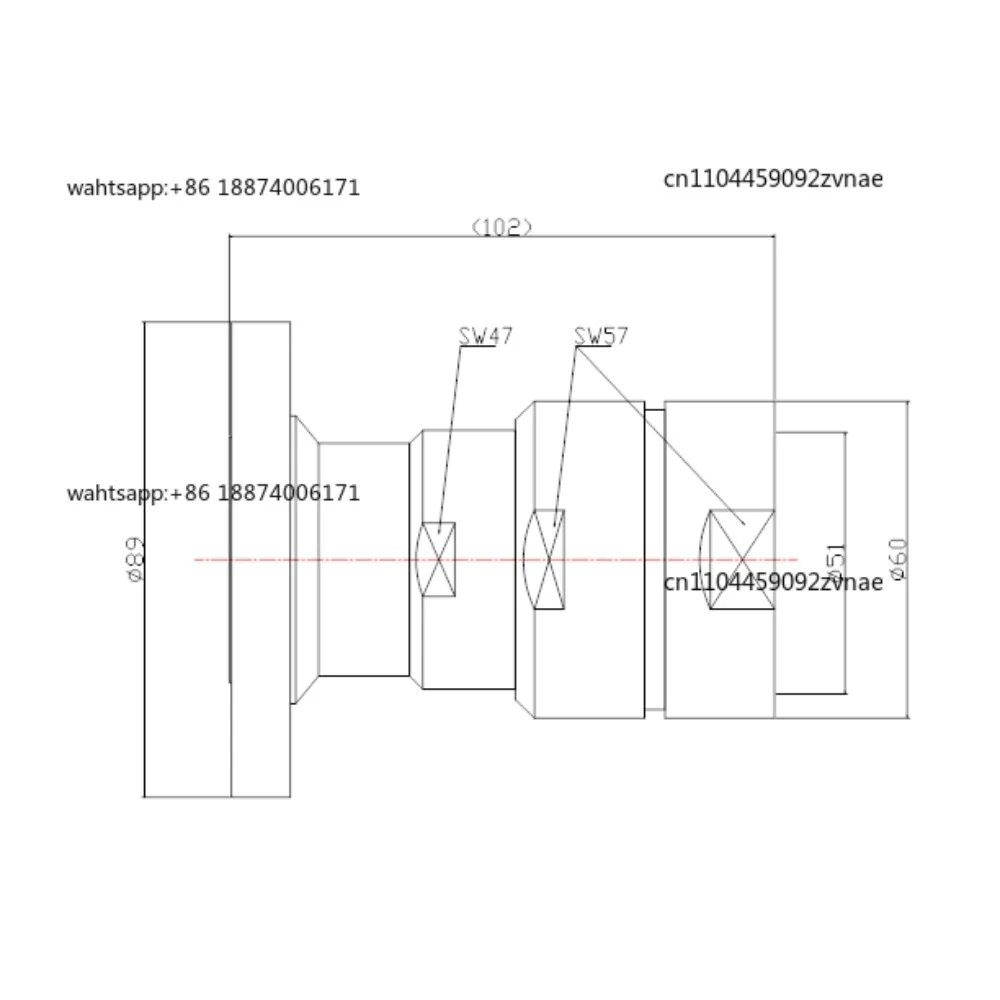 Коаксиальный RF-разъем 1-58 EIA, кабель с четырьмя отверстиями 1-58 IF70-1-58 (art.: 3920d30c2e550) - 3920d30c2e550