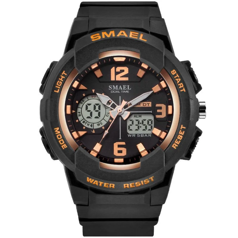 

Fashion Smael Brand Women Sports Watches Led Digital Quartz Military Clock Man Watch Boy Girl Student Multifunctional Wristwatch