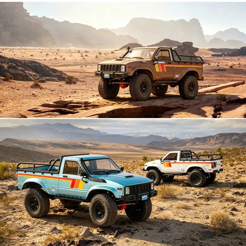 Фото Rgt 1/10 Ex86110pro Pioneer II Бесколлекторный радиоуправляемый автомобиль 4WD, внедорожный пикап, пустынный краулер для взрослых любителей хобби. №3