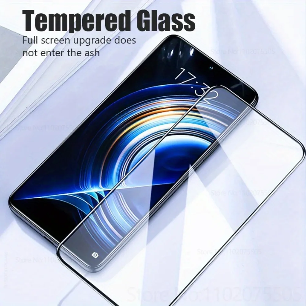 Фото 4 шт. Защитная пленка для экрана с полным покрытием для Xiaomi Redmi Note 13 Pro+ 13R HD закаленное стекло для Redmi Note 14 Pro+ Note 14Pro 14S Fillm №5