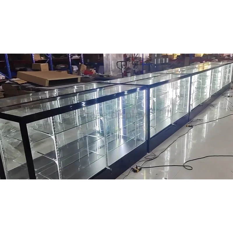 Лидер продаж светодиодный стеклянный счетчик размером 70 дюймов с алюминиевой