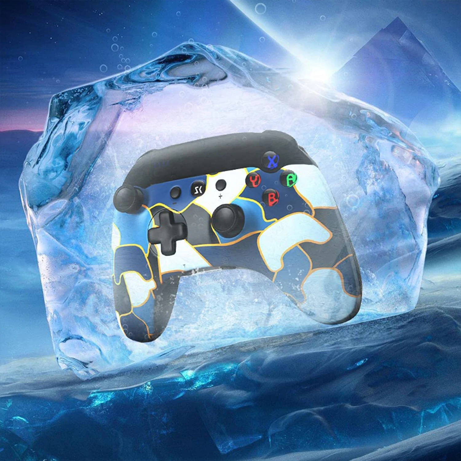 Беспроводной Контроллер Геймпада Bluetooth Для Android iOS Игровой Джойстик ПК Нелинейные