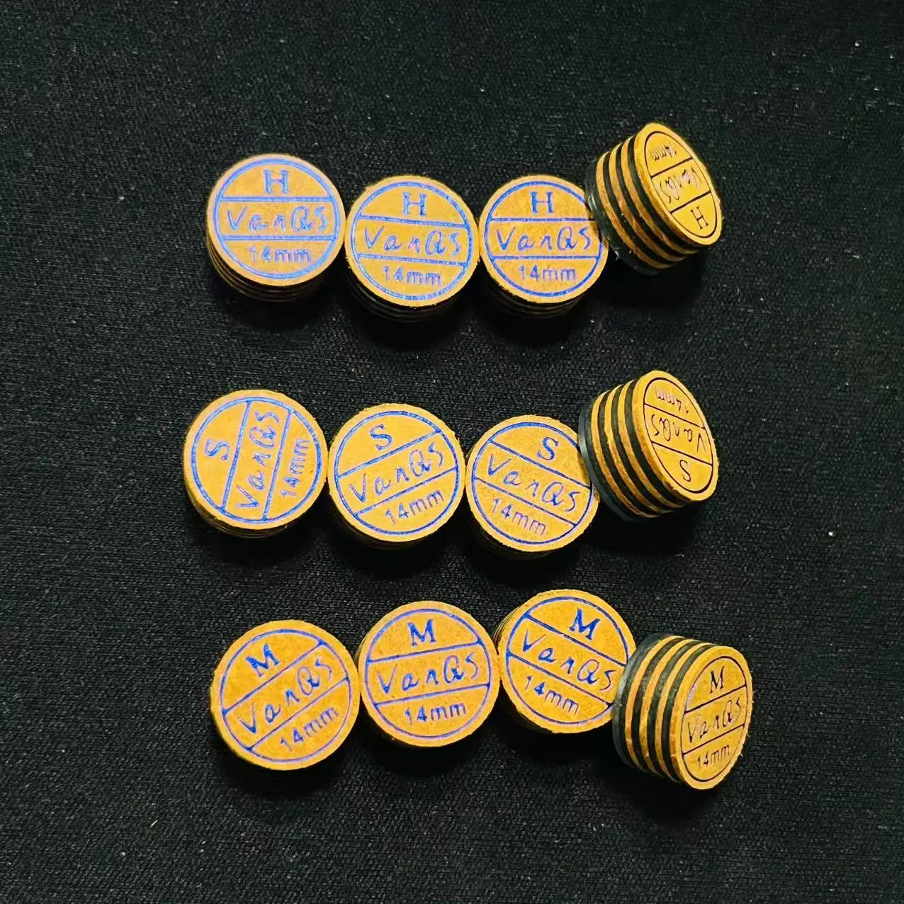 VanQs кожаный наконечник для бильярда 14 мм