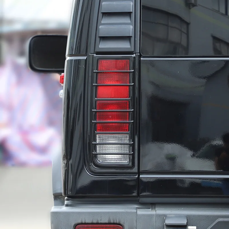 

Car Tail Light Lamp Decoration Cover Stickers For Hummer H2 03-09 Exterior Taillight Cover Accessories（Pickup trucks don't f