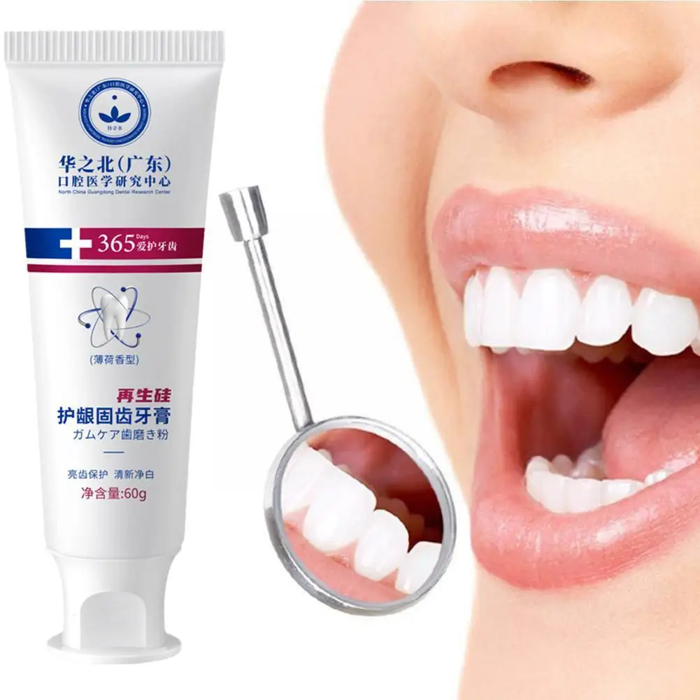 

60g Bright White Toothpaste Breath Quick Repair Yellowing Teeth Caries Decay Repair Teeth Cavities Stains Plaque Of O1o5