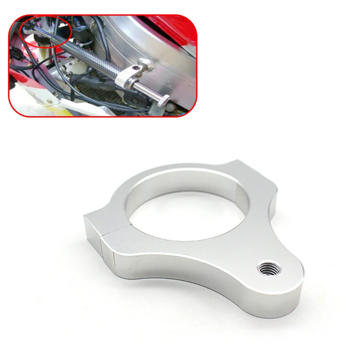 Зажим-Стабилизатор рулевого демпфера 45 мм монтажный адаптер кронштейн для HONDA SUZKU