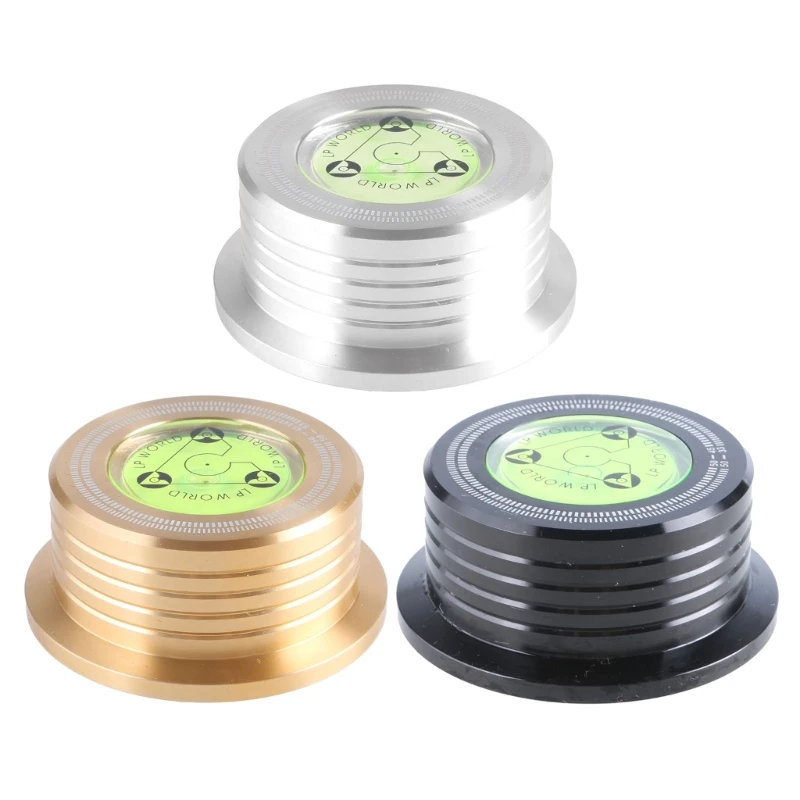 Зажим для виниловых пластинок с прецизионными пузырьковыми уровнями 60 Гц 378 г