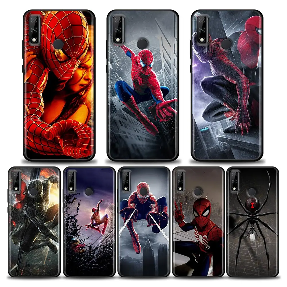 

Marvel Spider Man Avengers Comics Phone Case For Honor X8 60 8X 9X 50 30i 21i 20 9A Play Nova 8i 9 SE Y60 Magic4 Pro Lite Cover