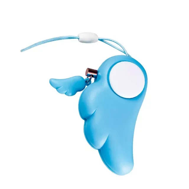 

Mini Personal Alarm For Girl Women 90dB Loud Security Rape Alert Self Defense Emergency Supplies With Keychain