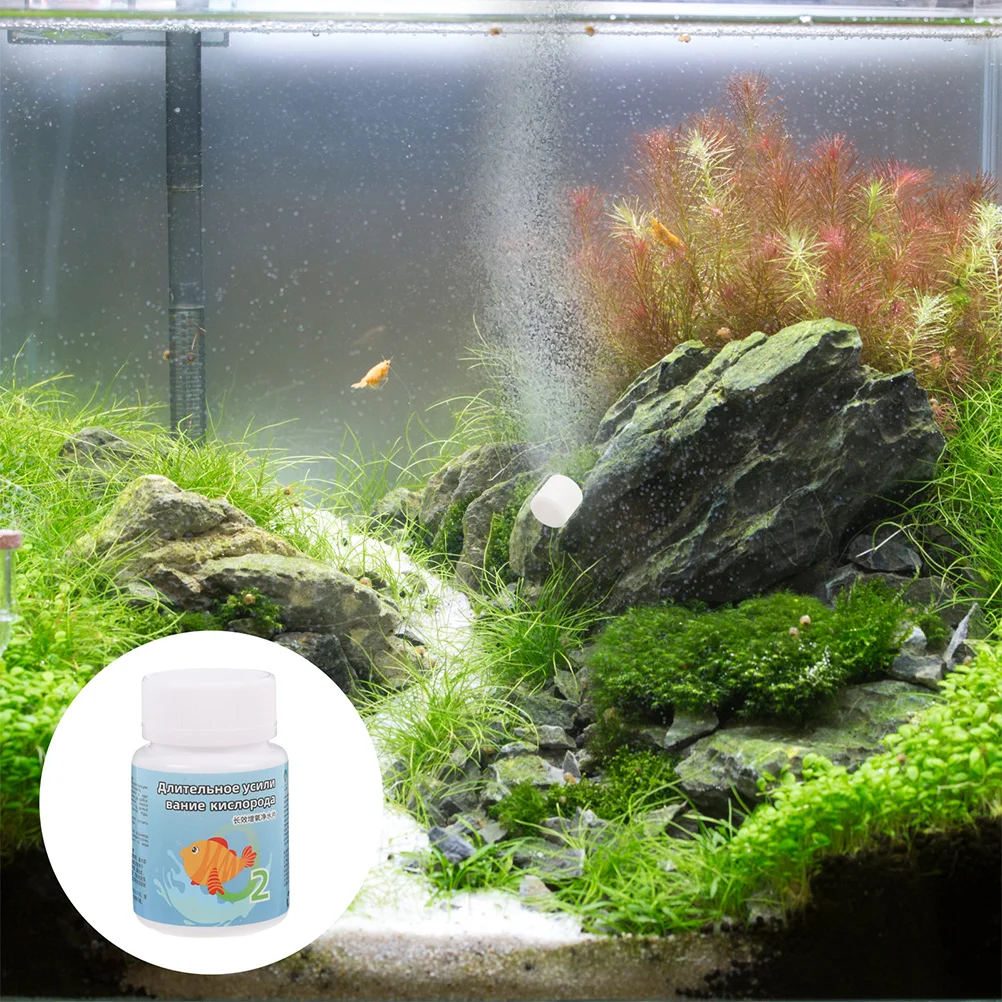 Кислородные таблетки для аквариума СО2 растительный воздушный насос бустер