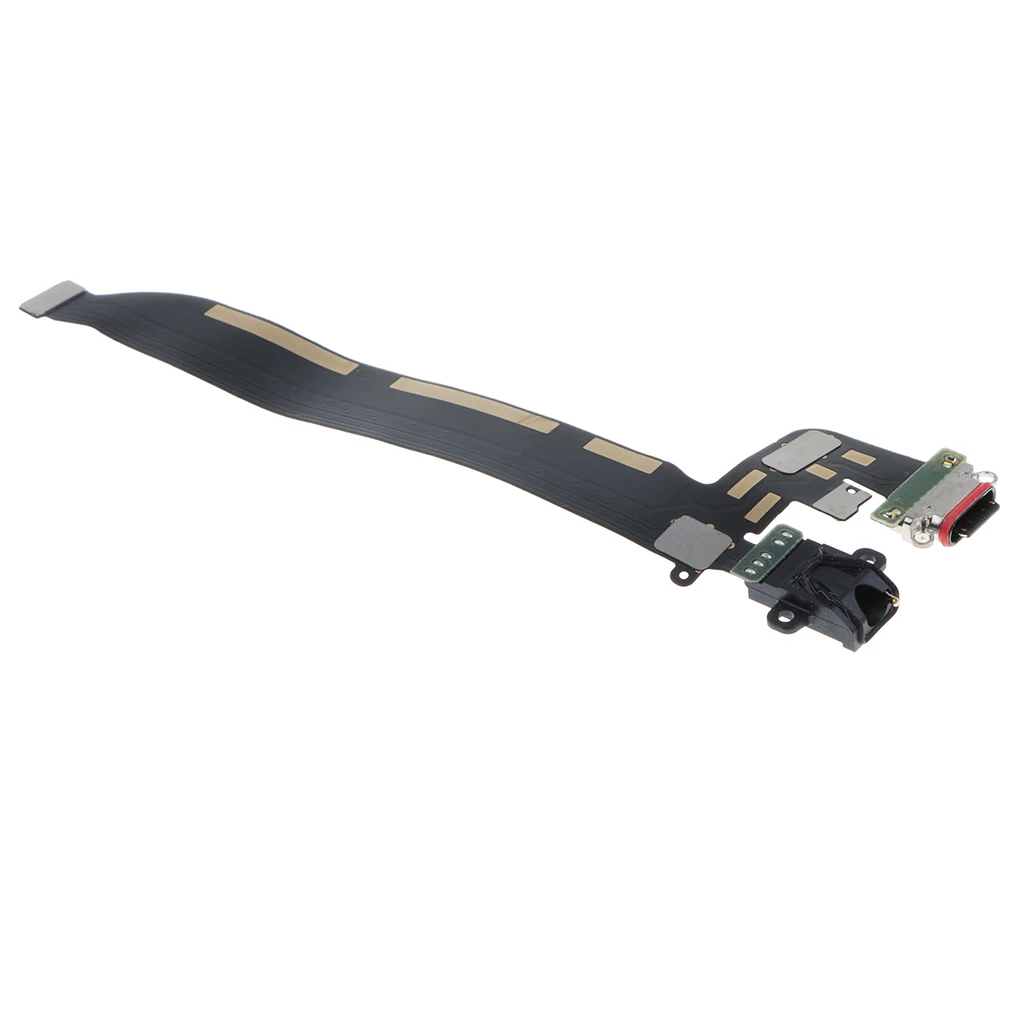 

Replacement USB Charging Port with Headphone Audio Plug Cable for