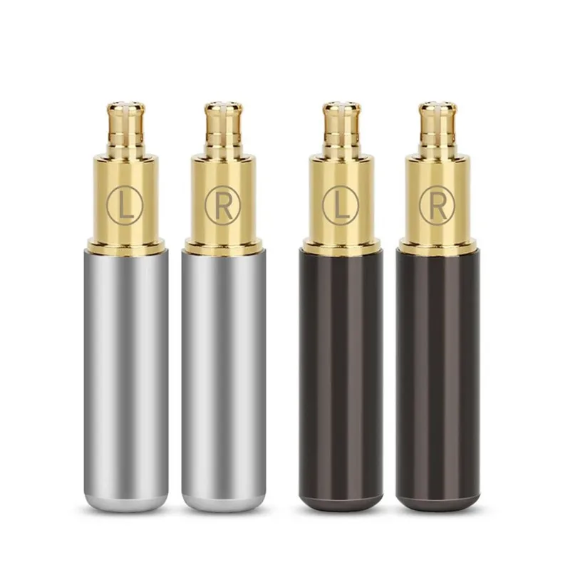 

Earphone Pin Plug A2DC Connector Headphone Adapter Beryllium Copper For ATH ESW750 770H 990H ADX5000 MSR7B Headset Gold Plated