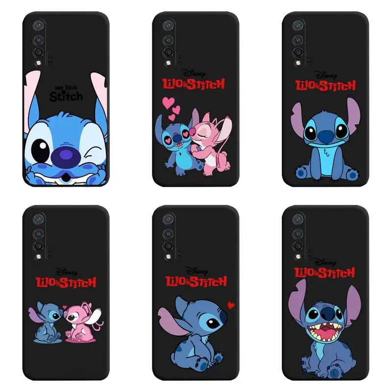 

Cute Cartoon Stitch Phone Case For Huawei Nova 6se 7 7pro 7se honor 7A 8A 7C 9C Play