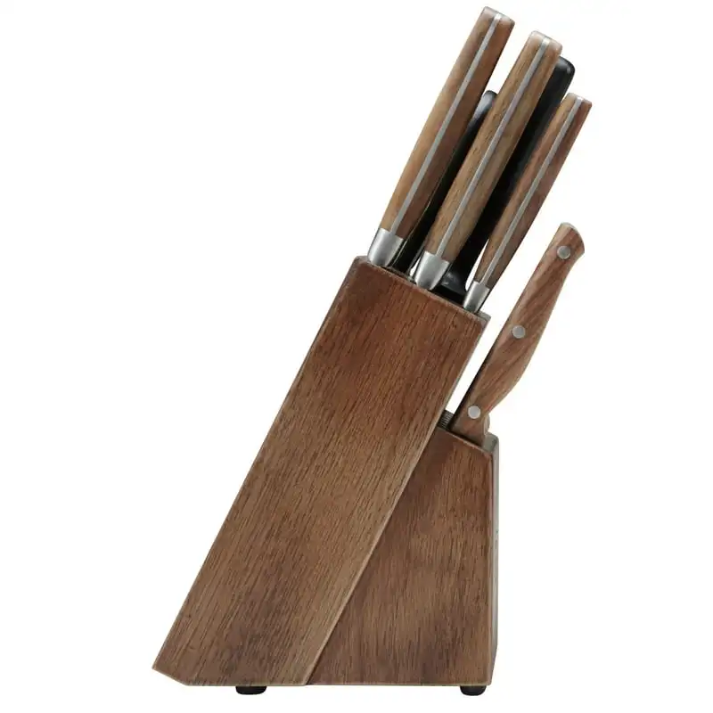 

Cut 15pcs Kitchen Knife Set with Wood Block Kitchen knives Chef knife Cook Set Chef Utility Slicer Vegetable Peeler