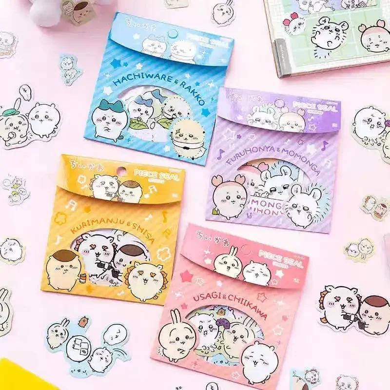 Chikawa милые Мультяшные наклейки Справочник Hachiware Usagi девичье Сердце DIY