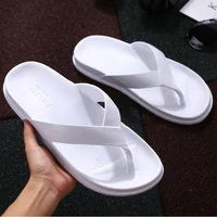 flip flops men simple vacation beach shoes 2022 new summer slippers daily indoor shower sandals cozy home slippers men sandalias
