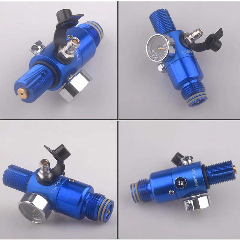 Фото HPA M18 * 1,5 Регулятор давления в баке с аквалангом, адаптер для заправки газового баллона, выход клапана 1800PSI для дайвинга на станцию CO2 №4
