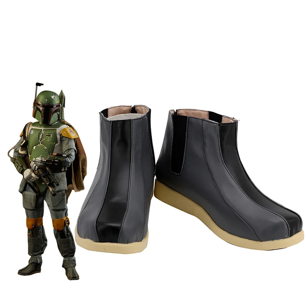 

Boba Fett Cosplay Boots Leather Shoes Custom Made Any Size for Unisex