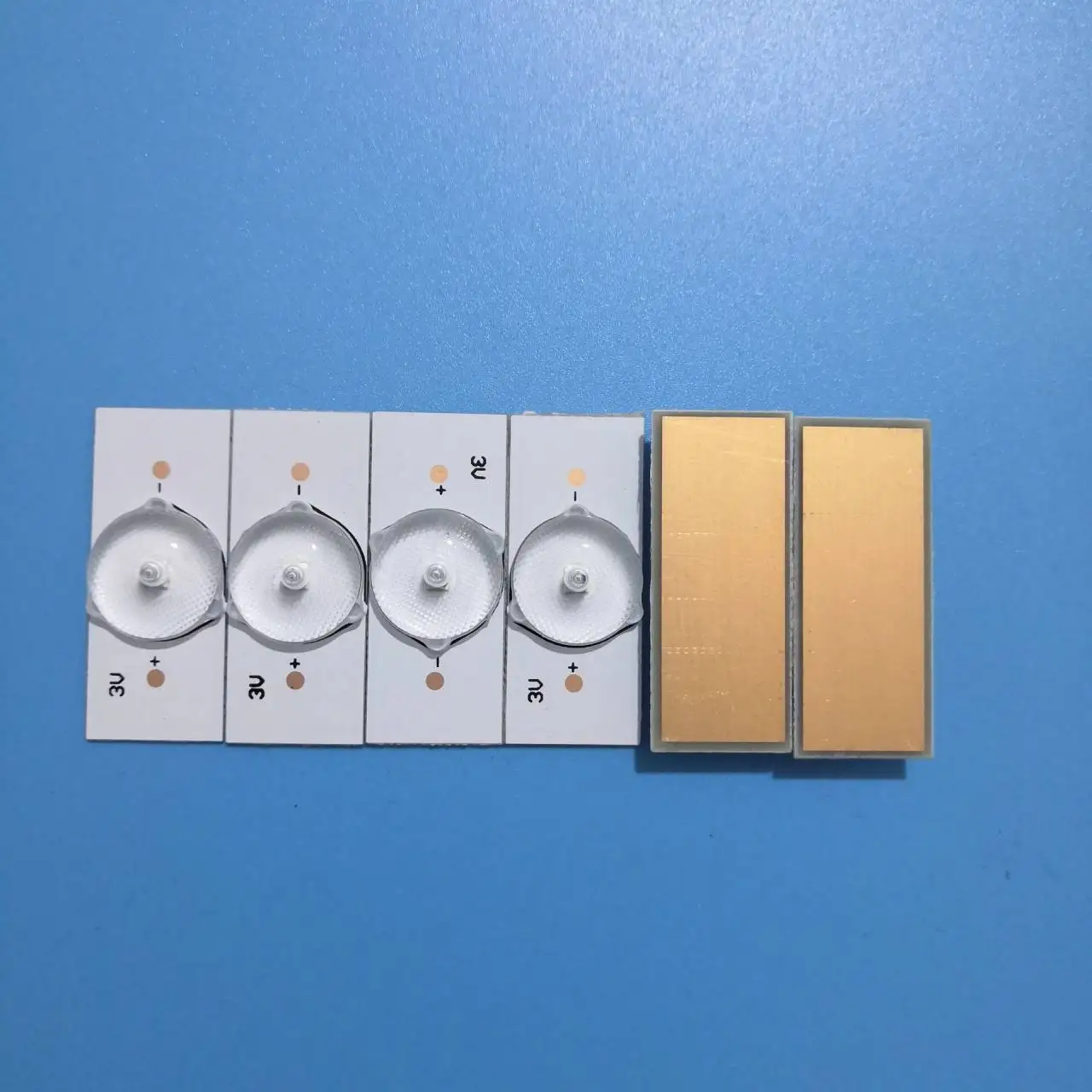 

20PCS 3V 6V large lens type LED lamp beads particle light bar LCD TV TV back LED light bar modified universal lamp beads 100%new