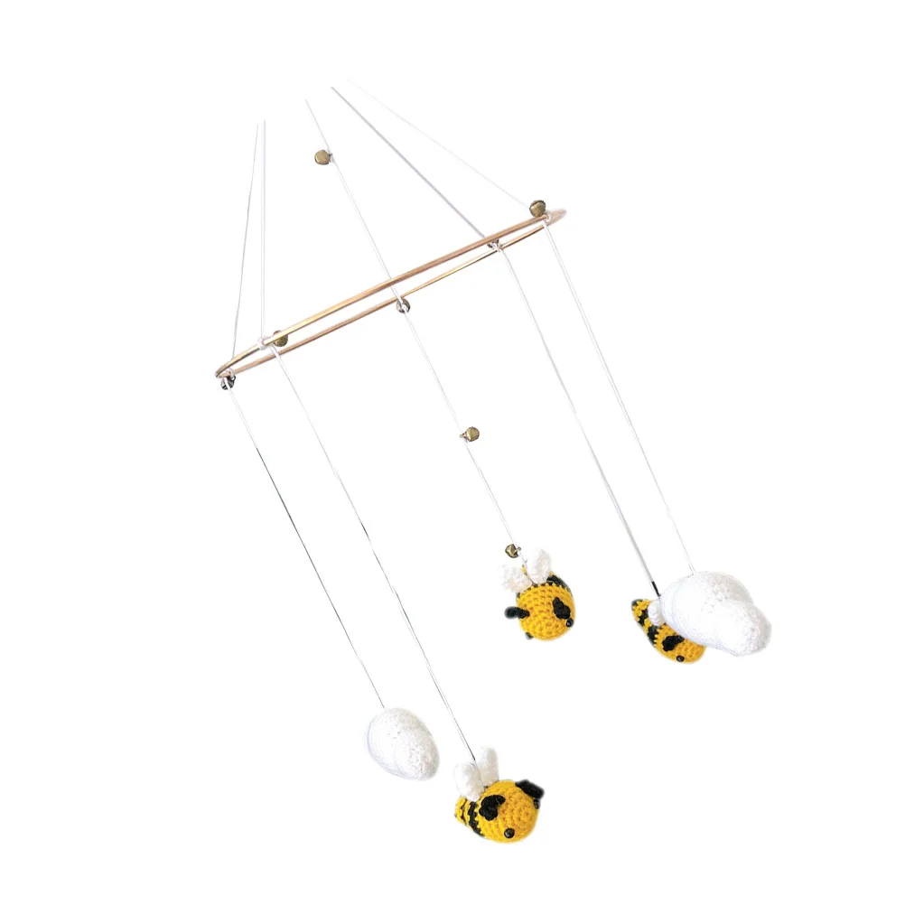 

Crib Mobile Hanging Nursery Cloud Ceiling Decor Baby Toys Strollerinfant Toywind Chimes Mobiles Girl Ornaments Centerpiece