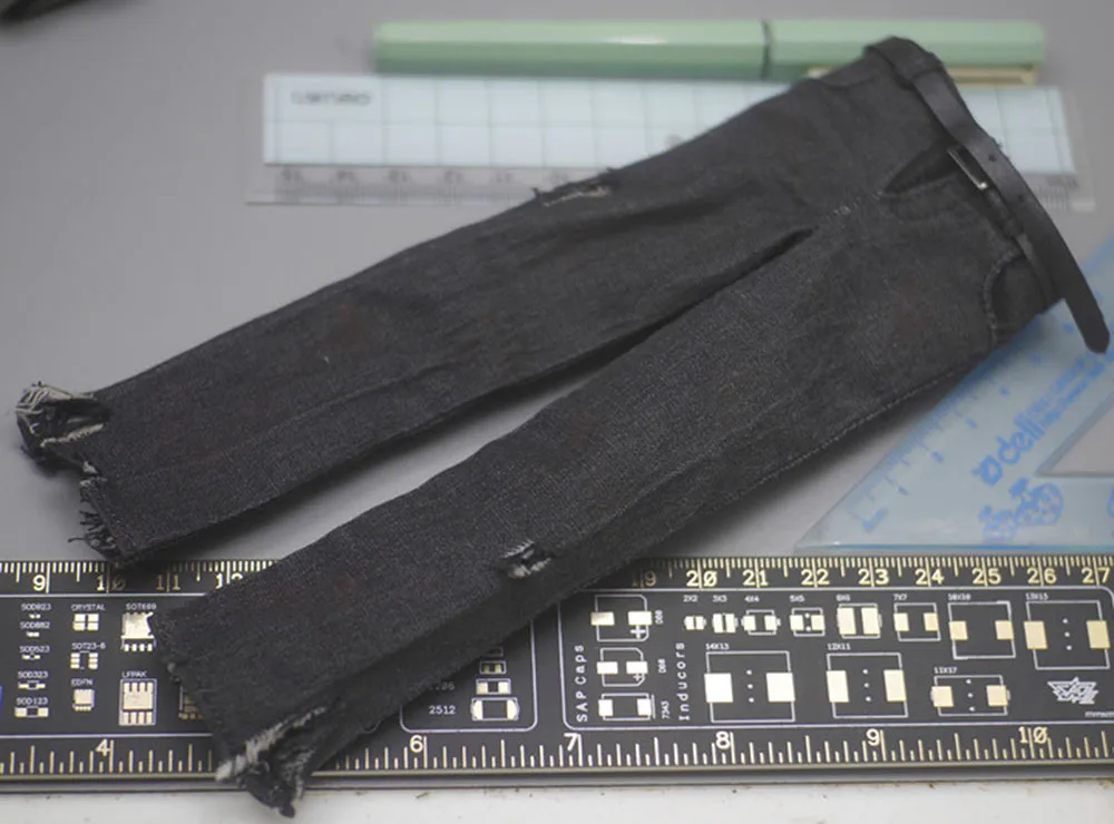 

Горячая Распродажа 1/6 CCTOYS последний из США Элли Модные узкие джинсы брюки модель для 12-дюймовых кукол аксессуары