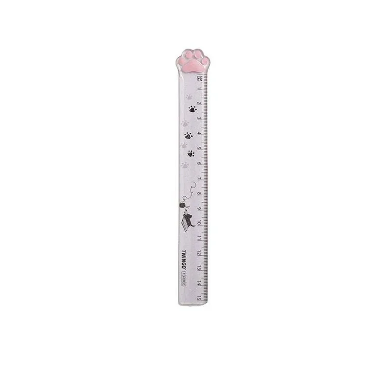 

Пластиковая линейка Cat Paw Straight Ruler