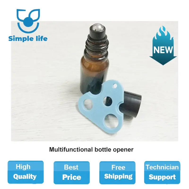 

1PC Essential Oil Bottle Opener Key Tool Remover For 1ml To 100ml Roller Balls And Caps Kitchen Gadgets Accessories Cap Opening
