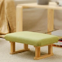 modern pouf salon footrest portable stools wood saddle small stool entryway designer reposa pies oficina furniture living room