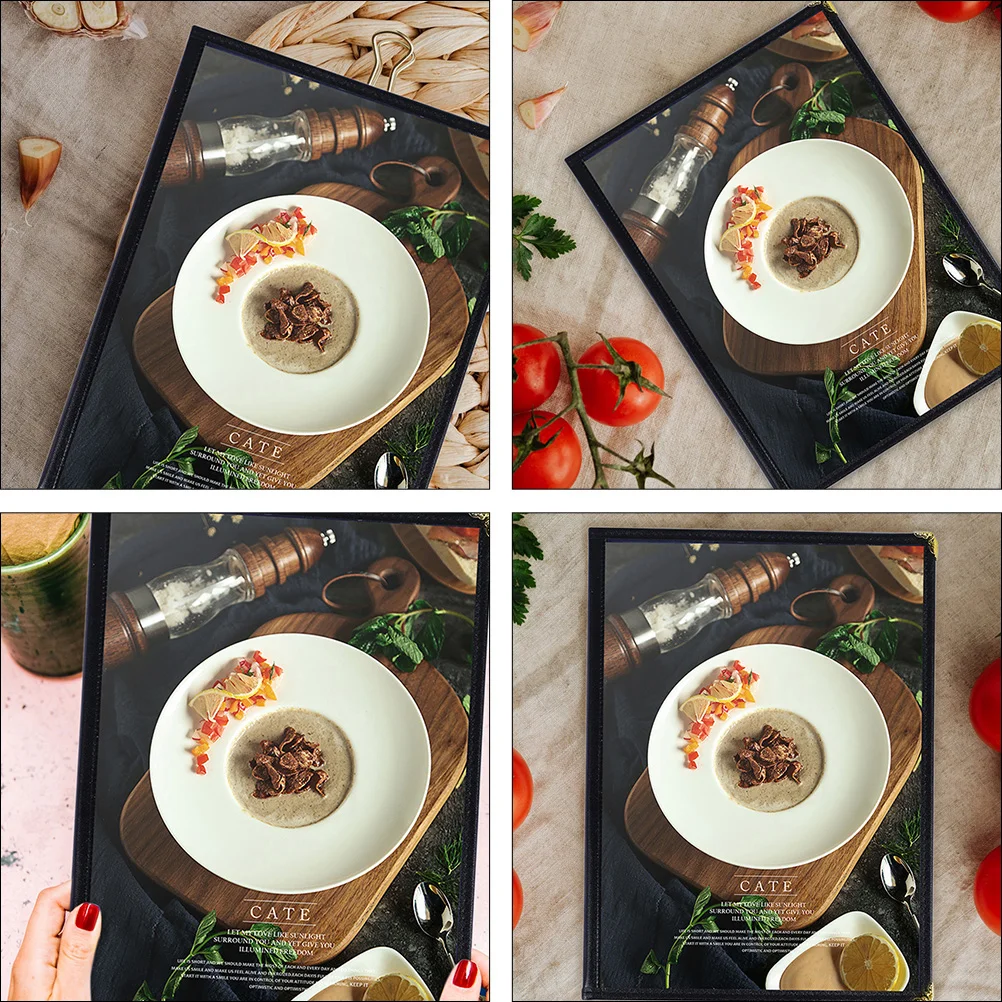 3 шт. обложка для меню дисплей водонепроницаемый держатель протектор формула