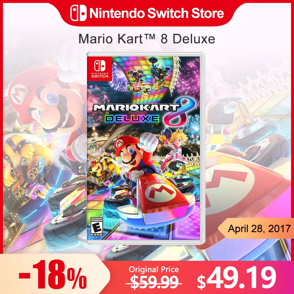 Mario Kart 8 Deluxe nintendo switch игры 100% официальная оригинальная игровая карта Nintendo Switch Для Switch OLED Lite