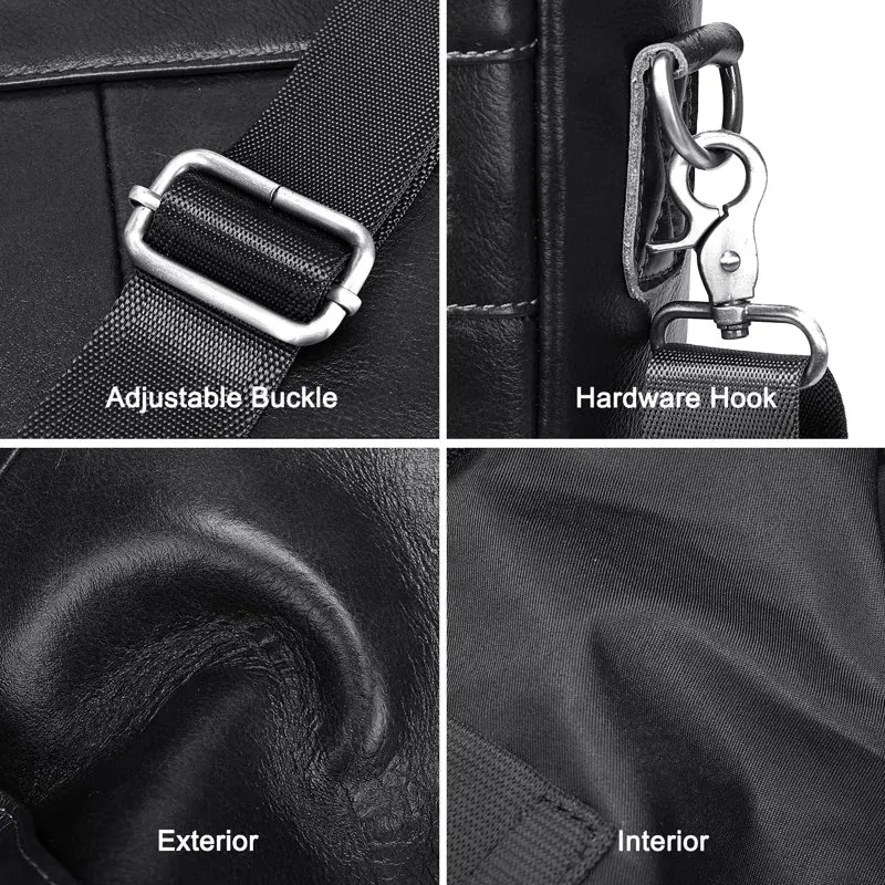 Genuine  Briefcase for Men 15.6