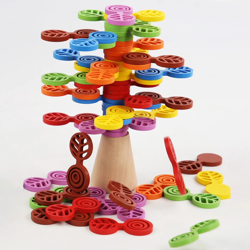 

Stacking Balanced Toys Babies Early Educational Kids Training Plaything Wooden Coordination Toddler Toddlers