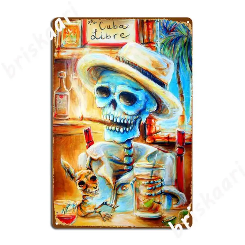 

Mi Cuba Libre Metal Plaque Poster Poster Pub Garage Decoration Club Tin Sign Poster