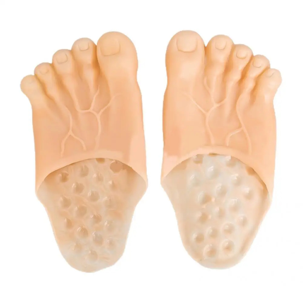 

1 Pair Lightweight Solid Color Party Supplies Hulk Slippers Shoe Art Ornament Hulk Slippers Shoe for Parties