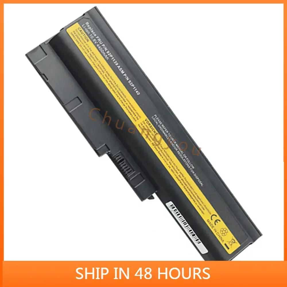 4400 мАч новинка для Lenovo ThinkPad T60 SL400 T500 T61 r60 sl300 t60p w500 SL500 R500 R61e R61i 92P1138 аккумуляторы