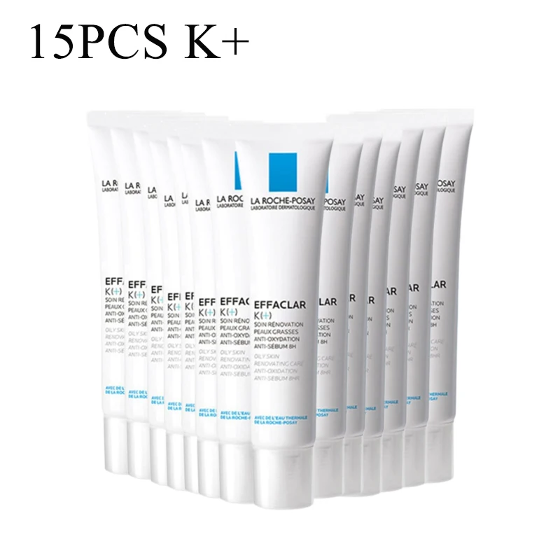 

15pcs La Roche Posay Effaclar K+ Whitening Acne Removal Cream Acne Spots Oil Control Acne Moisturizing Cream Face Care