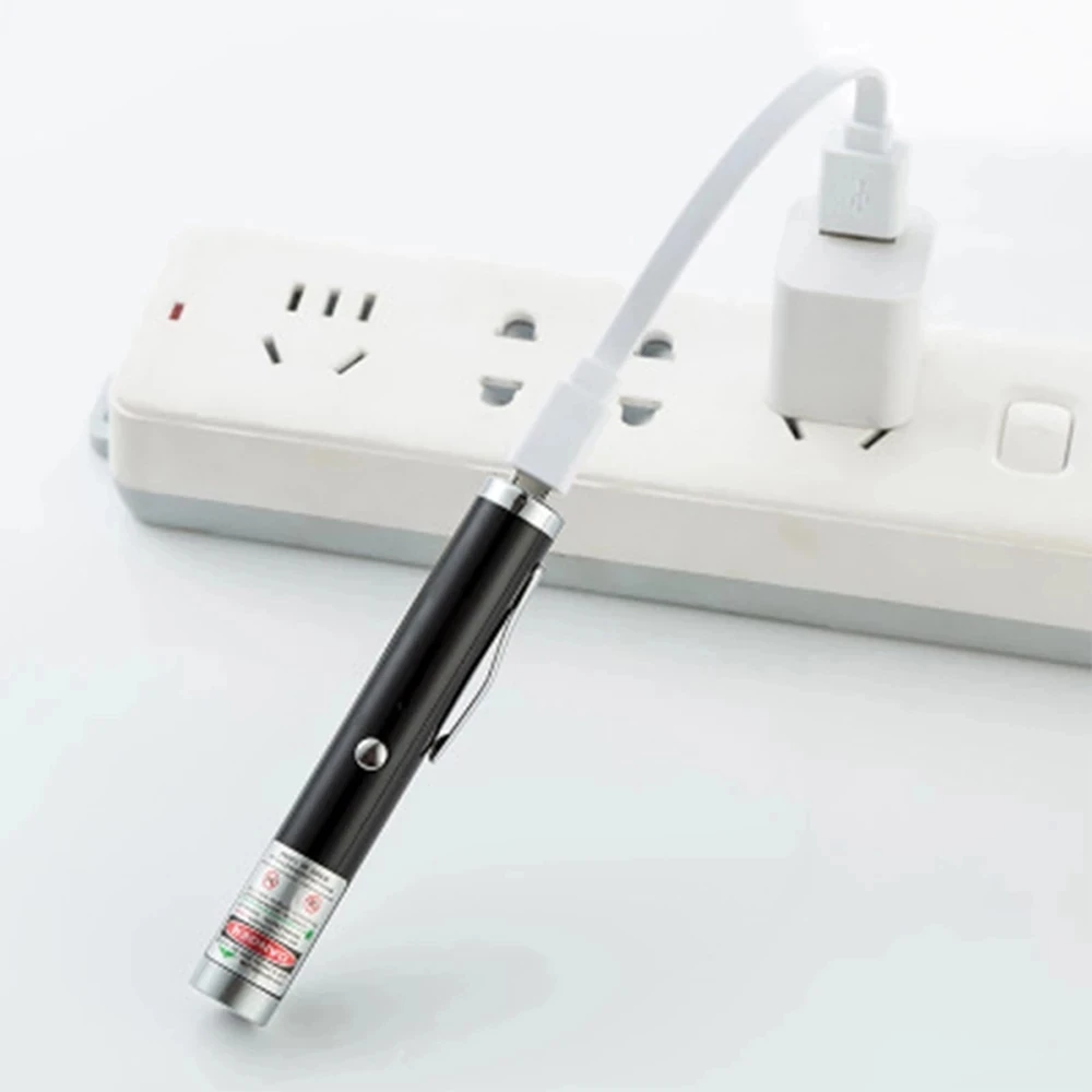 Зеленая лазерная указка с USB-зарядкой мощная супер ручка 711 красная точка нм