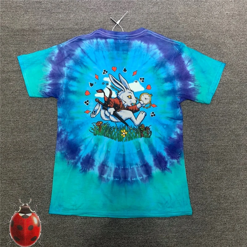 

Футболка с коротким рукавом и принтом кролика