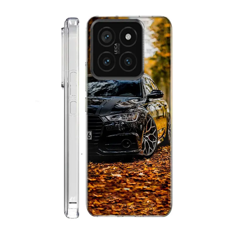A Magical Luxury Sedan Clear Phone Case For Xiaom Mi 12 12T 11T 10T 9T 13 11 10 9 8 Lite CC9 CC9E Pro 6X 5X A1 A2 A3 Cover Coque