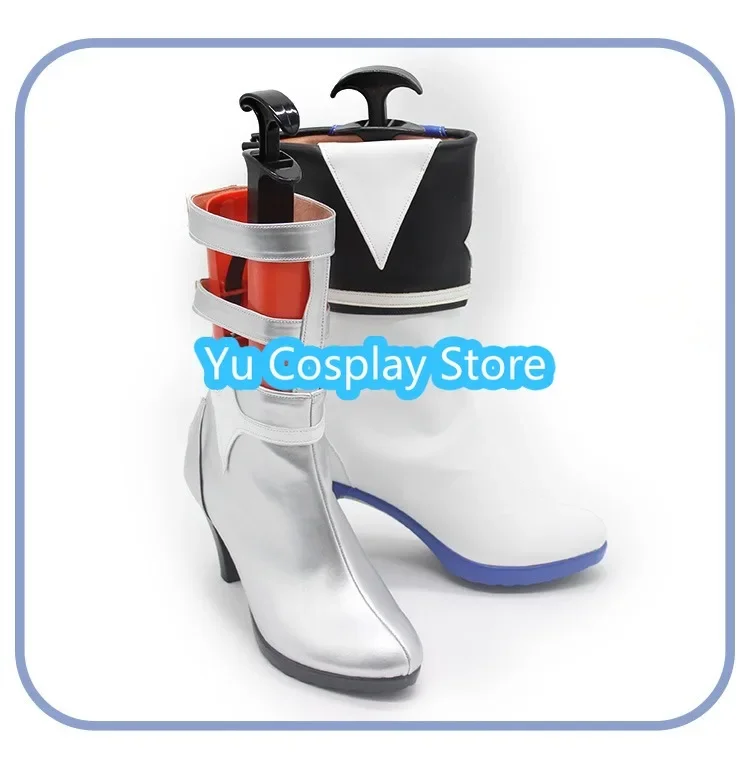 Ouro Kronii обувь для косплея из искусственной кожи Хэллоуин карнавальные ботинки Vtuber