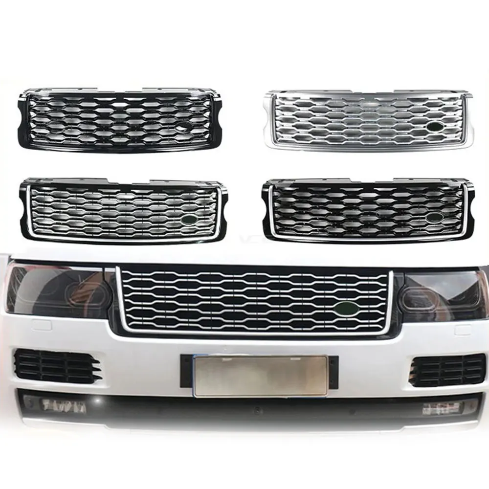

Front Bumper Grille Grill for Land Rover Range Rover Vogue 2013-2017 upgrade to 2018 RANGEROVER VOGUE L405