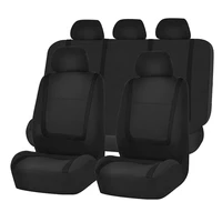 universal car seat cushion non rolling up vehicle breathable faux leather car comfortable non slide stitching color seat cover 9