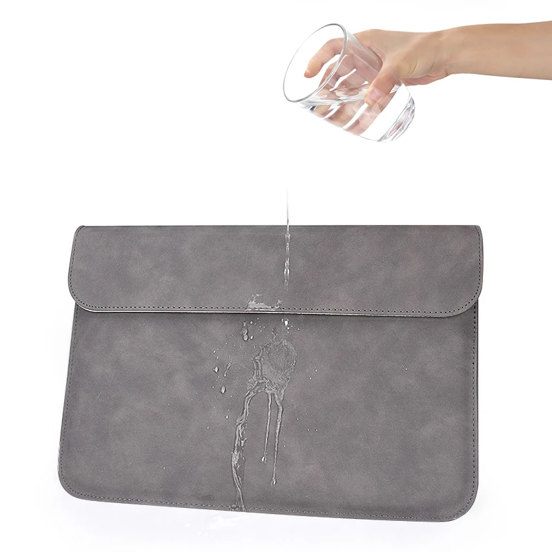 Best Laptop Sleeve Bag 13.3/14.1/15.6 inch Notebook Handbag Macbook Air Pro Case Cover Waterproof Side Carry Laptop Line Sleeve