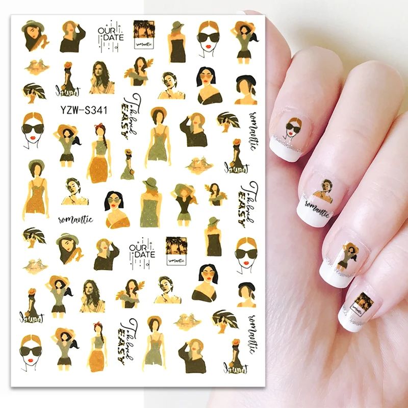 

1PC Nail Stickers Manicure Sexy Beauty Design Nail Art