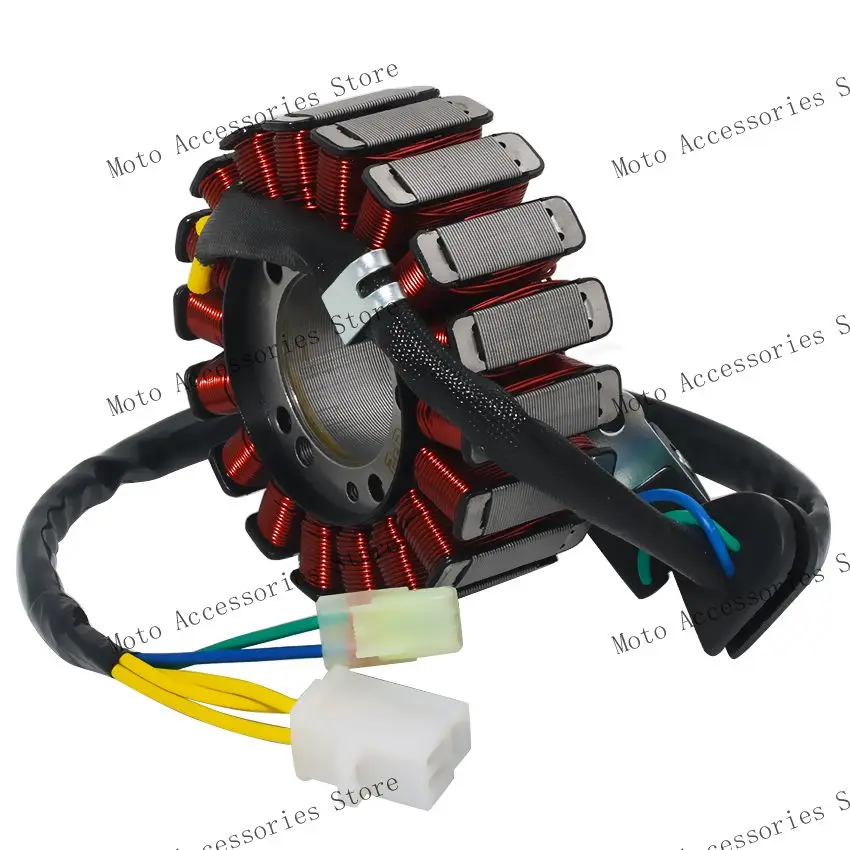Катушка статора мотоциклетного генератора Comp для Kawasaki SC300 J300 ABS SC125 J125 21003-Y009 21003-Y008