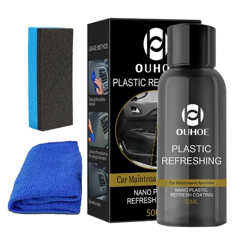 

Liquid Car Interior Parts Leather Plastic Refreshing Leather Refurbishment Agent Cleaner Household Cleaning Agent Furniture