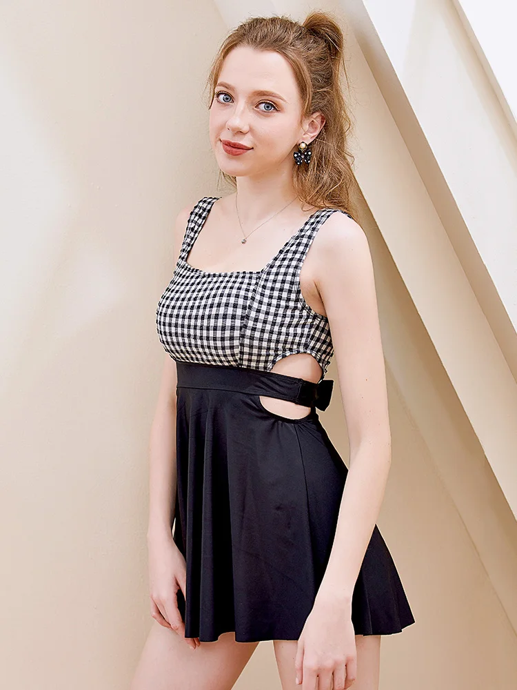 Новинка 2023 милый купальник для похудения Fairy Sle закрывающий живот небольшой бюст