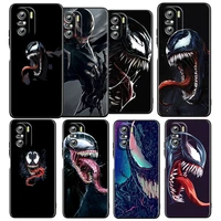 mutant creature cool for xiaomi redmi k50 gaming pro 5g 10 9 9a 9c 9t 8 7 6 5 4x tpu soft black phone case fundas coque cover